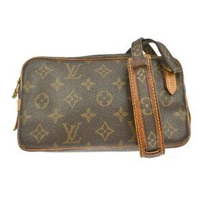 LOUIS VUITTON MARLY BANDOULIERE SHOULDER BAG M51828 TH1900 RQ01150 BNN11